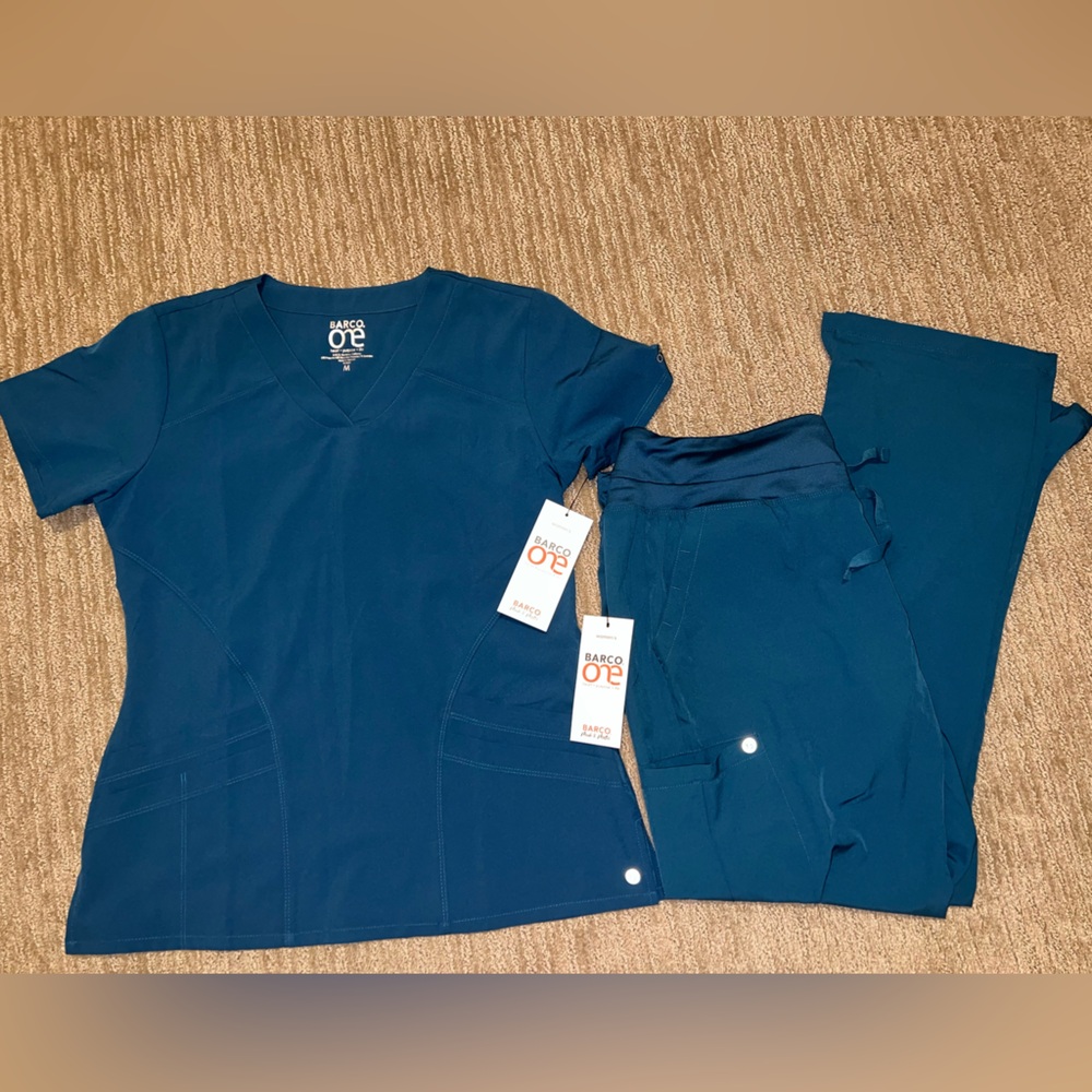 Barco Uniforms Teal Scrub Set